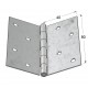 GALVANIZED FLAT STEEL HINGE 80x80 ITALY